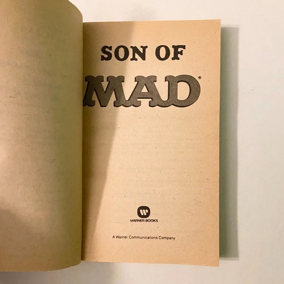 Vintage 1979 Son of Mad William M Gaines Comic Magazine Paperback Book - Picture 9 of 16